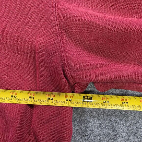 Oklahoma Sooners Hoodie Mens Large Red NCAA Football Nike Pullover Sweatshirt - Picture 5 of 8